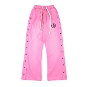 Pink Hellstar Sweatpants with Side Detailing